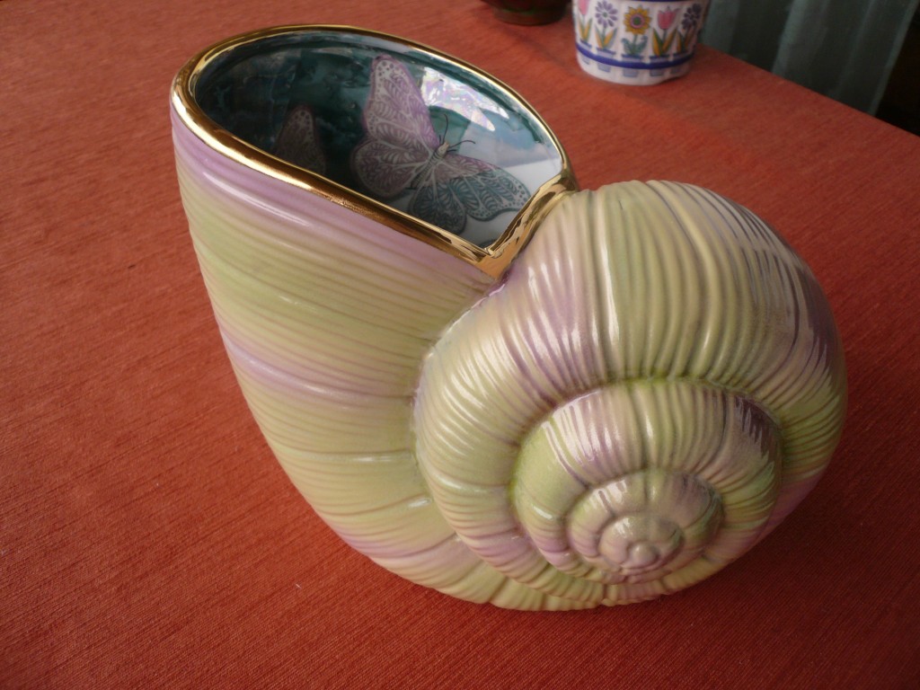 Vase escargot 